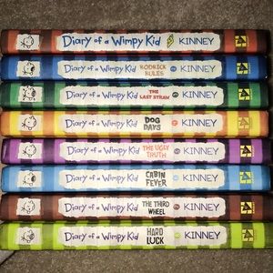 DIARY OF A WIMPY KID BOOK 1-7